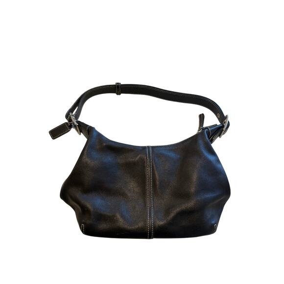 Vtg Y2K Coach Legacy Black Leather Hobo Bag Purse 11x5x7 Excelent Condition - Picture 2 of 6
